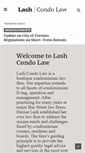 Mobile Screenshot of lashcondolaw.com